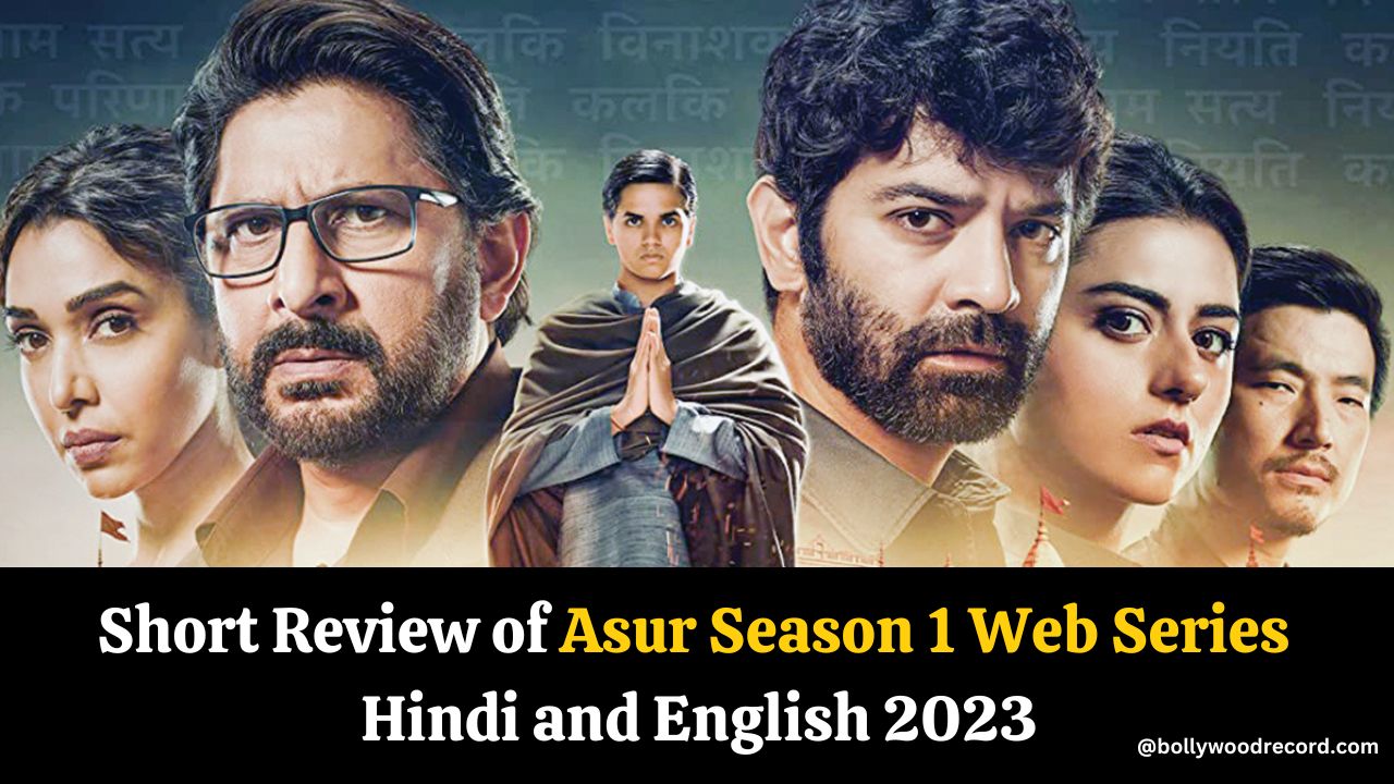 Short Review of Asur Season 1 Web Series in Hindi and English 2023