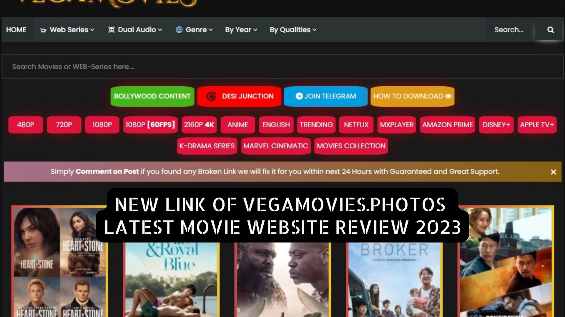 VegaMovies Website New Link - Check it Our Direct Link 2023-24