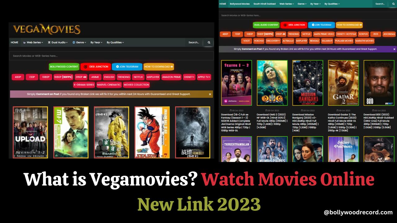What is Vegamovies Watch Movies Online New Link 2023